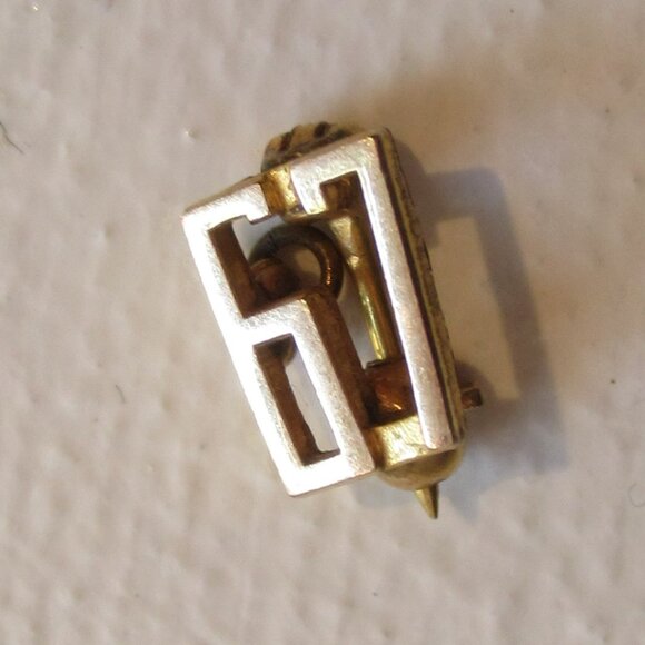 4 Lapel Pins, Gold & Black, Collectable, Law, Fraternity, Commemorative - Picture 8 of 9